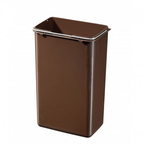 Oko duo 22 0622-019, Pattumiera a pedale,2x11 litri,acciaio inox