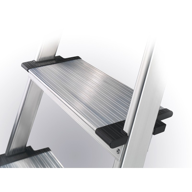 Scala Hailo XXL 8040507,domestica in alluminio,5 gradini,portata150kg