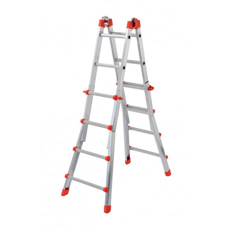 GIERRE PEPPina -AL002 ALUMINIUM MULTIFUNCTION TELESCOPIC LADDER