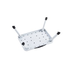 Stepstool 1step, folding, made of steel, 150 kgs max load 2