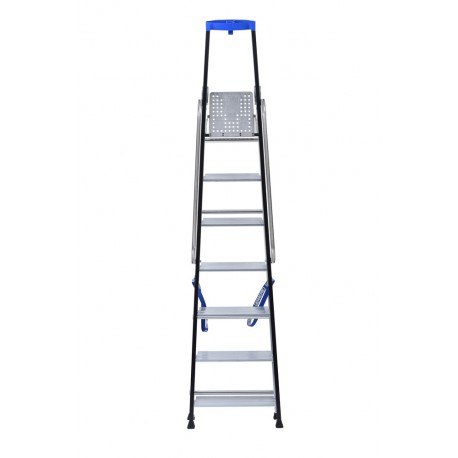 GierrePro professional aluminium stepladder, 5 steps, 150 kgs max load