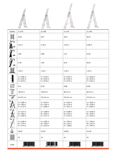 Gierre Modula 3 section extending ladder