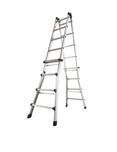 Double free hinged stairs ladders