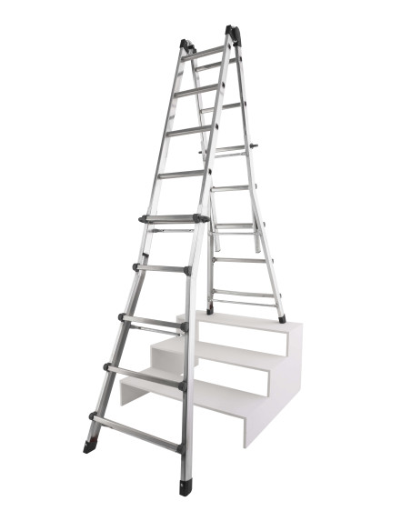 Gierre Peppina AL004 aluminium multifunction telescopic ladder