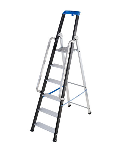 GierrePro professional aluminium stepladder, 150 kgs max load