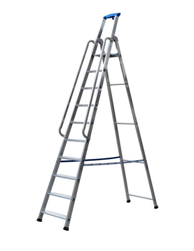 GierrePro professional aluminium stepladder, 150 kgs max load