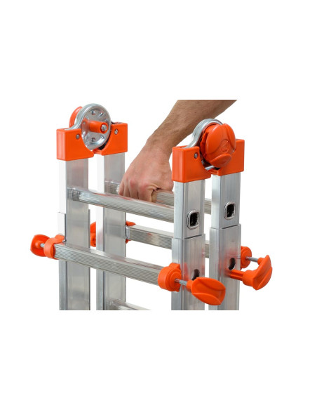 PEPPINA ALU150 |Multifunction telescopic ladder EN131 | Gierre