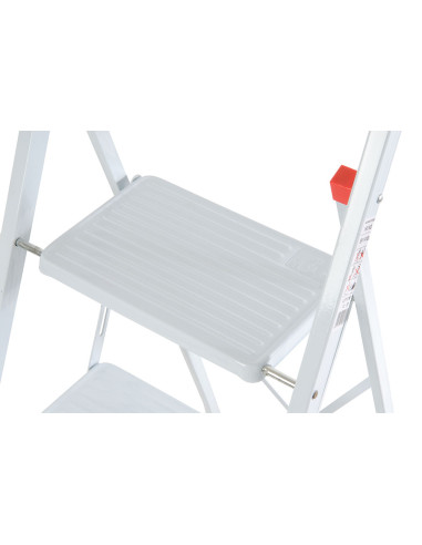 Steepstool Minisgà, made of steel, 2 steps, 150 kgs max load