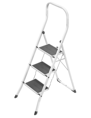 GIERRE SUPERSTEP B0200 STEEL STEP STOOL WITH HIGH SAFETY RAIL