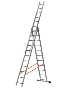 Gierre Modula 3 section extending ladder light