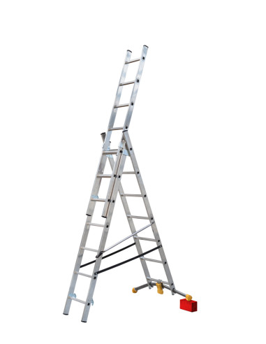 G LEVEL Scala trasformabile tripla con regolazione a pedale | GIERRE