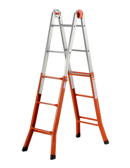 Gierre Peppina A0080 steel multifunction telescopic ladder