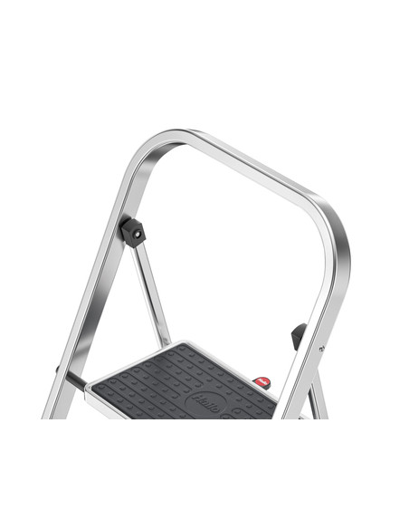 K30 4392-801,Sgabello in alluminio, 2 gradini,portata 150 kg
