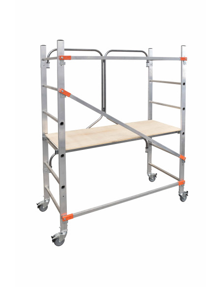 Trabattello pieghevole Flecto FX001FL in alluminio