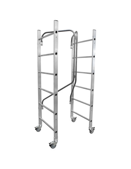 Trabattello Gierre Clip Rapido 100, FA100,in alluminio,portata 150 kg