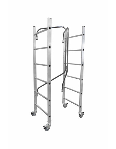 Trabattello pieghevole Flecto PRO FX002FL in alluminio