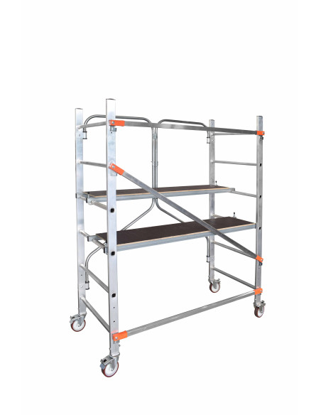 Trabattello pieghevole Flecto PRO FX002FL in alluminio (RIGENERATO)